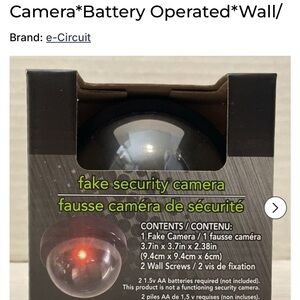 e-Circuit Fake Security Camera